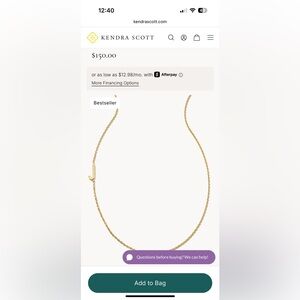 Kendra Scott Necklace
